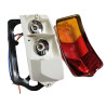 Lampa tył prawa lewa Fiat 500 biały korpus