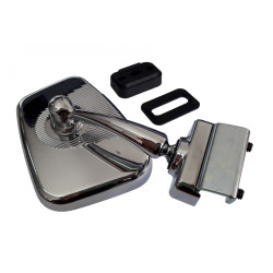 Lusterko lusterka kpl prawe + lewe Fiat 126p 500 600  SUPER CHROM