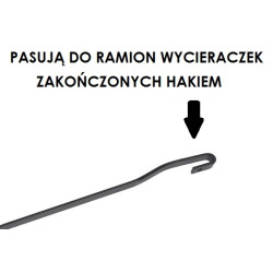 Pióro pióra wycieraczki wycieraczka szyby 480mm 48cm Alca Special