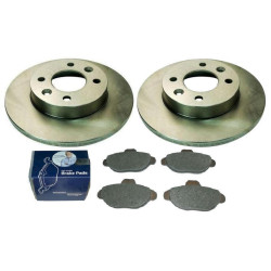 Tarcze klocki hamulcowe Fiat Cinquecento Seicento Panda II 2003-2012