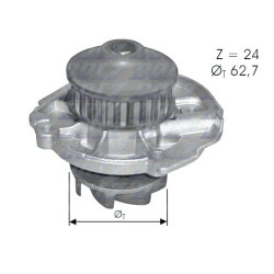 Pompa wody Fiat Seicento Cinquecento Panda Punto Palio Doblo Albea