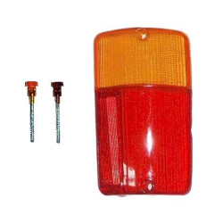 Klosz lampy tył prawy Fiat 126p Elegant śruby kpl