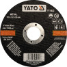 Tarcza do cięcia metalu 125x1,2x22 mm - Yato