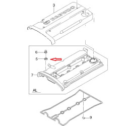 Podkładka pokrywy zaworów  Daewoo Lanos Nubira 1.5 1.6 DOHC