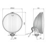 Halogen drogowy okragly Fi 152 WESEM x2