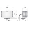 2x szt . HALOGEN DALEKOSIEZNY Reflektor Wesem mocny HM1.07329