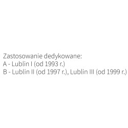 Reflektor lampa Lublin I II III