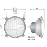 Reflektor lampa Ursus Massey Ferguson MF Wesem RE.09237