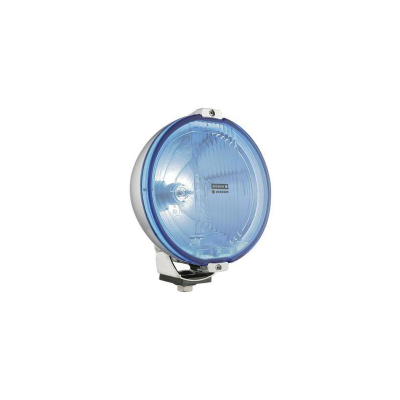 Halogen reflektor drogowy LED RING 183mm niebieski