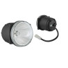 Halogen drogowy Fi80 przewod/AMP Wesem HM4.33705