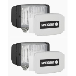 Reflektor halogen przeciwmgielny przeciwmglowy 138x78 zestaw 2szt HM1.08031