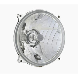 Reflektor lampa 150mm H4/R2 CLEAR