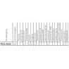Reflektor lampa 150mm H4/R2 CLEAR