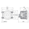 Halogen halogeny Ford Focus Mk2 II Fiesta Mk5 Mk6 V VI Fusion Transit