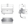 Lampa przeciwmgielna przeciwmglowa biala WESEM