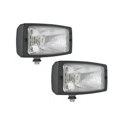 Reflektor przedni lampa H4 w obudowie ciągniki John Deere kpl 2 szt