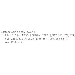 Reflektor przedni H4 obudowa metalowa WESEM