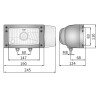 Reflektor przedni H4 zlacze DT04-6P prawy