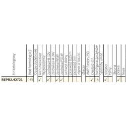Reflektor przedni H4 złącze DT04-6P prawy REPR2.42721