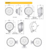 Reflektor lampa fi150 H4/R2 WESEM