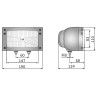 Reflektor przedni H4 zlacze DT04-6P WESEM
