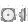 Reflektor przedni VW Golf 2 Golf II H4 WESEM RE.03512