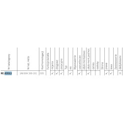 Reflektor przedni VW Golf 2 Golf II H4 WESEM RE.03512