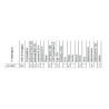 Lampa przednia z dolnym umocowaniem lewa + prawa WESEM LA5.39826 LA5.39827