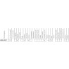 Reflektor halogen dalekosiężny kratka x2 fi152 A.37700 HO3.17677