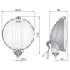 Halogen drogowy przedni x2 Fi 183 WESEM