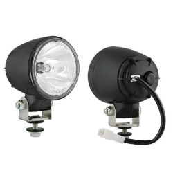 Reflektor halogen dalekosiężny 84mm zlacze AMP  traktor laweta