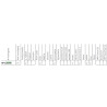 Reflektor halogen przeciwmglowy 220x123mm CHROM