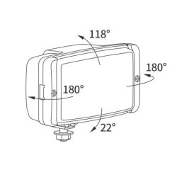 Halogen reflektor przeciwmgielny  Wesem HM1.07229