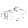 Lampa przeciwmgielna przeciwmgłowa biała H3 12V WESEM Fiat Seicento zar HM3.26406