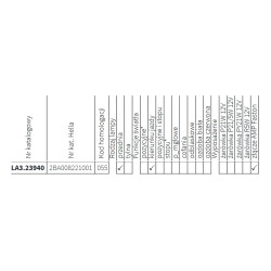 Modulowa lampa przednia AMP Faston WESEM 14DNI LA3.23940