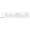 Drogowy reflektor halogenowy H3 190x90 uchwyt M10 WESEM 0668.43500