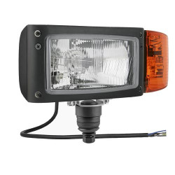 Reflektor lampa z kierunkowskazem lewa Wesem REPR1.24208