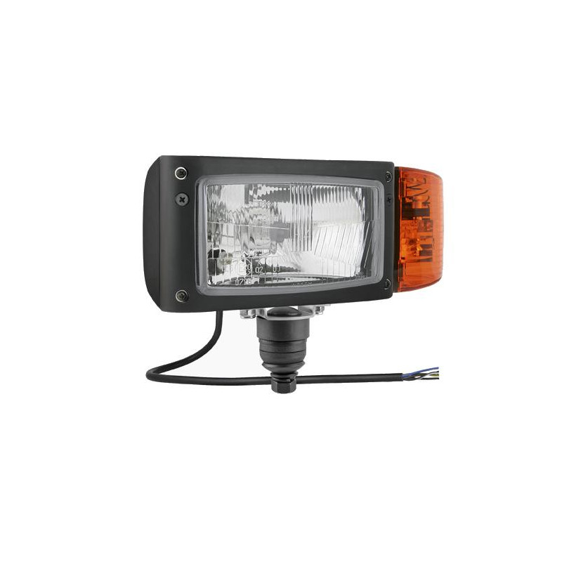 Reflektor lampa z kierunkowskazem lewa Wesem REPR1.24208 Reflektor lampa z kierunkowskazem lewa Wesem REPR1.24208