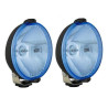Reflektor halogen dalekosiężny 152mm niebieski komplet 2 sztuk