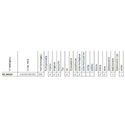 Reflektor przedni VW Golf I Wesem 035-RE.06626