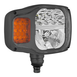 Reflektor lampa LED kierunkowskaz prawy koparki ładowarki Wesem