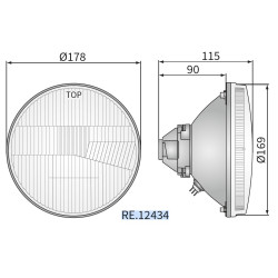 Reflektor lampa wodoszczelna OFF ROAD Wesem RE.12434