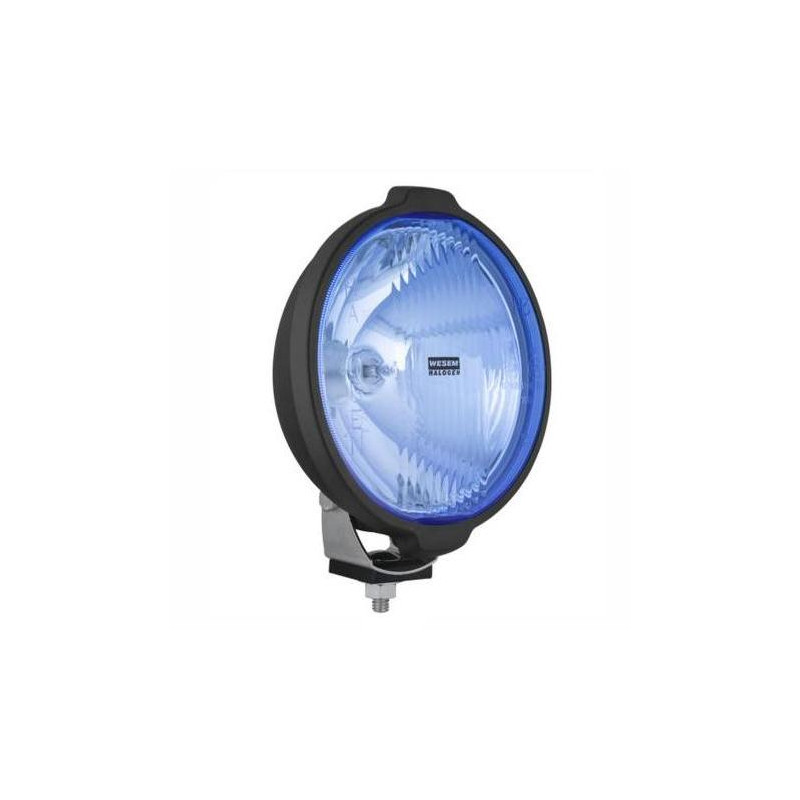 Halogen drogowy dalekosiężny okragly 183mm niebieski