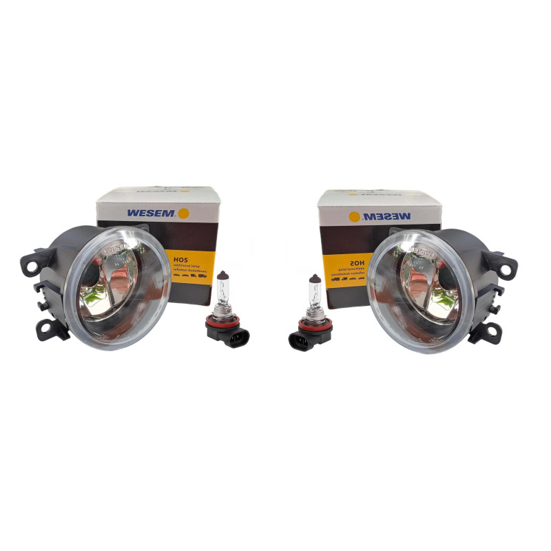 2x Halogen halogeny Ford Focus Mk2 Fiesta Mk5 Mk6 V VI Fusion Transit