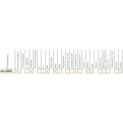 Reflektor halogen dalekosiężny 138x78mm komplet 2 sztuk