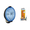 Halogen reflektor drogowy dalekosiężny okrągły fi 152 niebieski + H3 HO3.17677