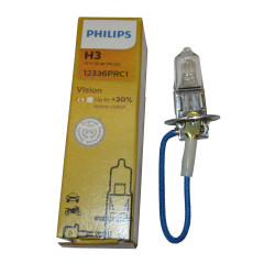 Halogen reflektor drogowy dalekosiężny okragly Fi 152 niebieski + H3