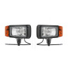 Reflektor lampa z kierunkowskazem prawa + lewa pług koparka REPR1.24258 REPR1.24259