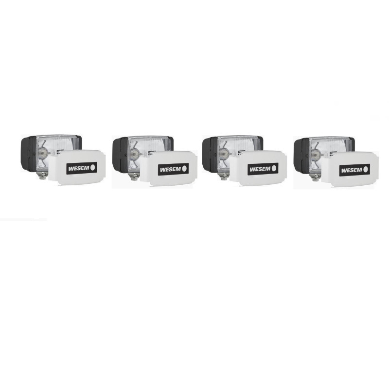 4x szt HALOGEN DALEKOSIEZNY Reflektor Wesem mocny Scania TIR Volvo