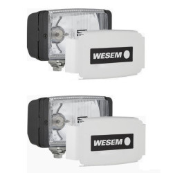 4x szt HALOGEN DALEKOSIEZNY Reflektor Wesem mocny Scania TIR Volvo
